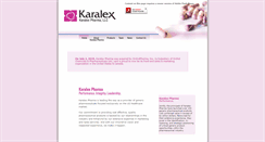 Desktop Screenshot of karalexpharma.com